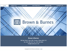 Tablet Screenshot of brownburnes.com